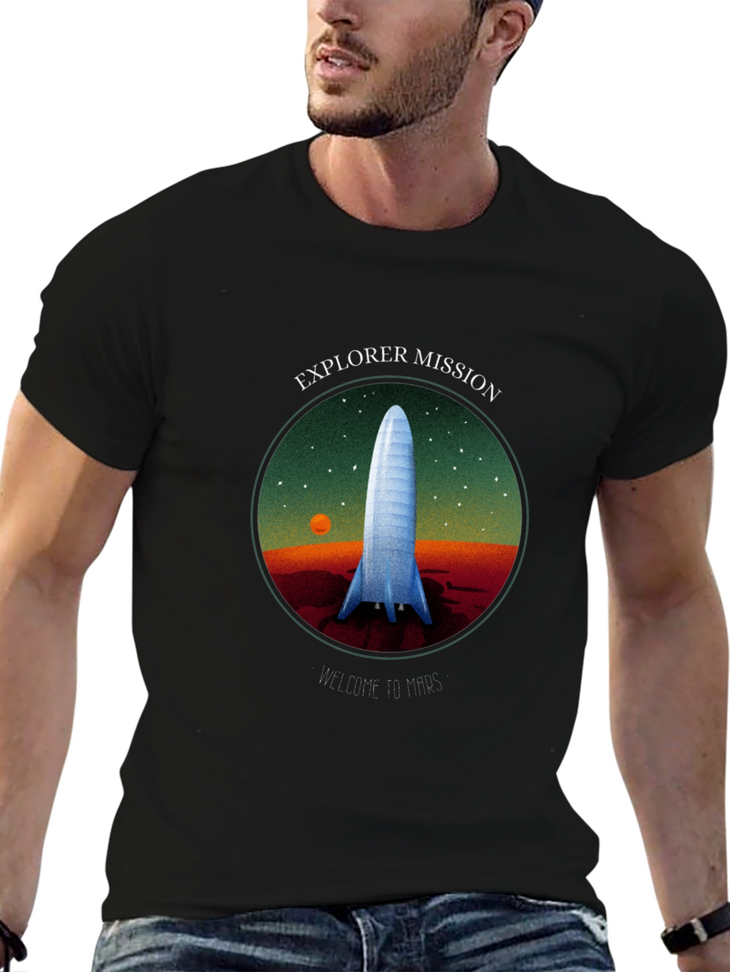 Explorer Mission T-Shirt - Welcome to Mars!