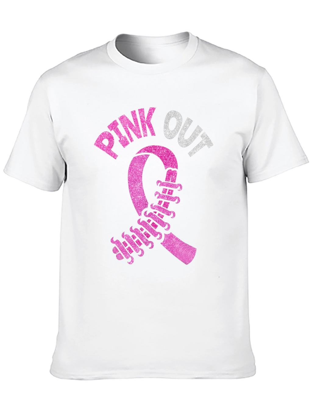 Pink Out Ribbon T-Shirt for Breast Cancer Awareness