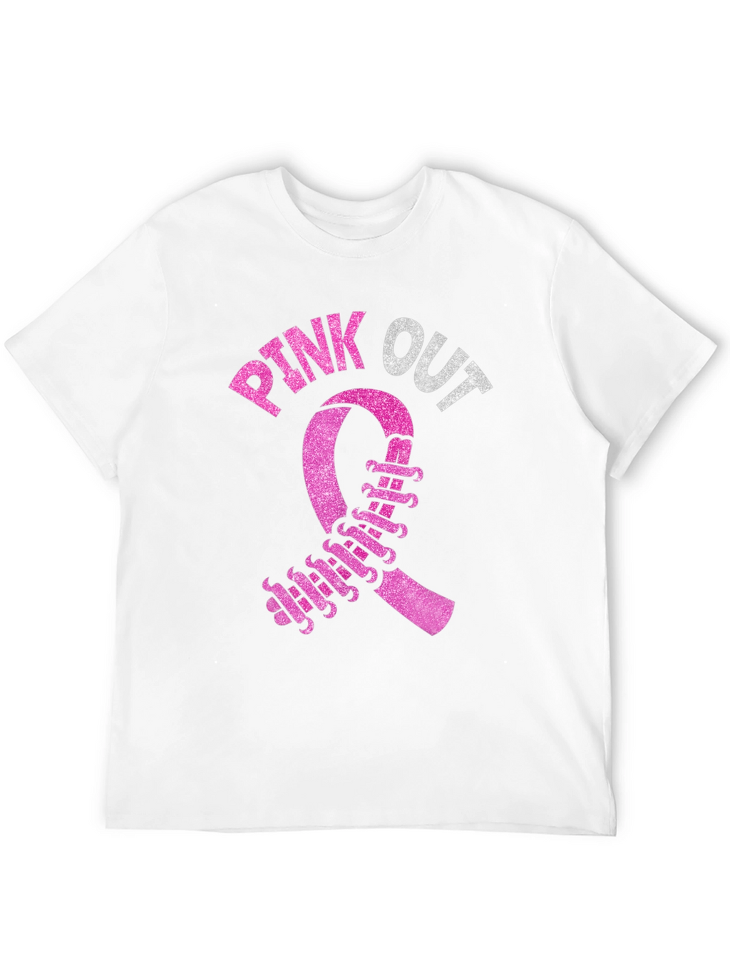 Pink Out Ribbon T-Shirt for Breast Cancer Awareness