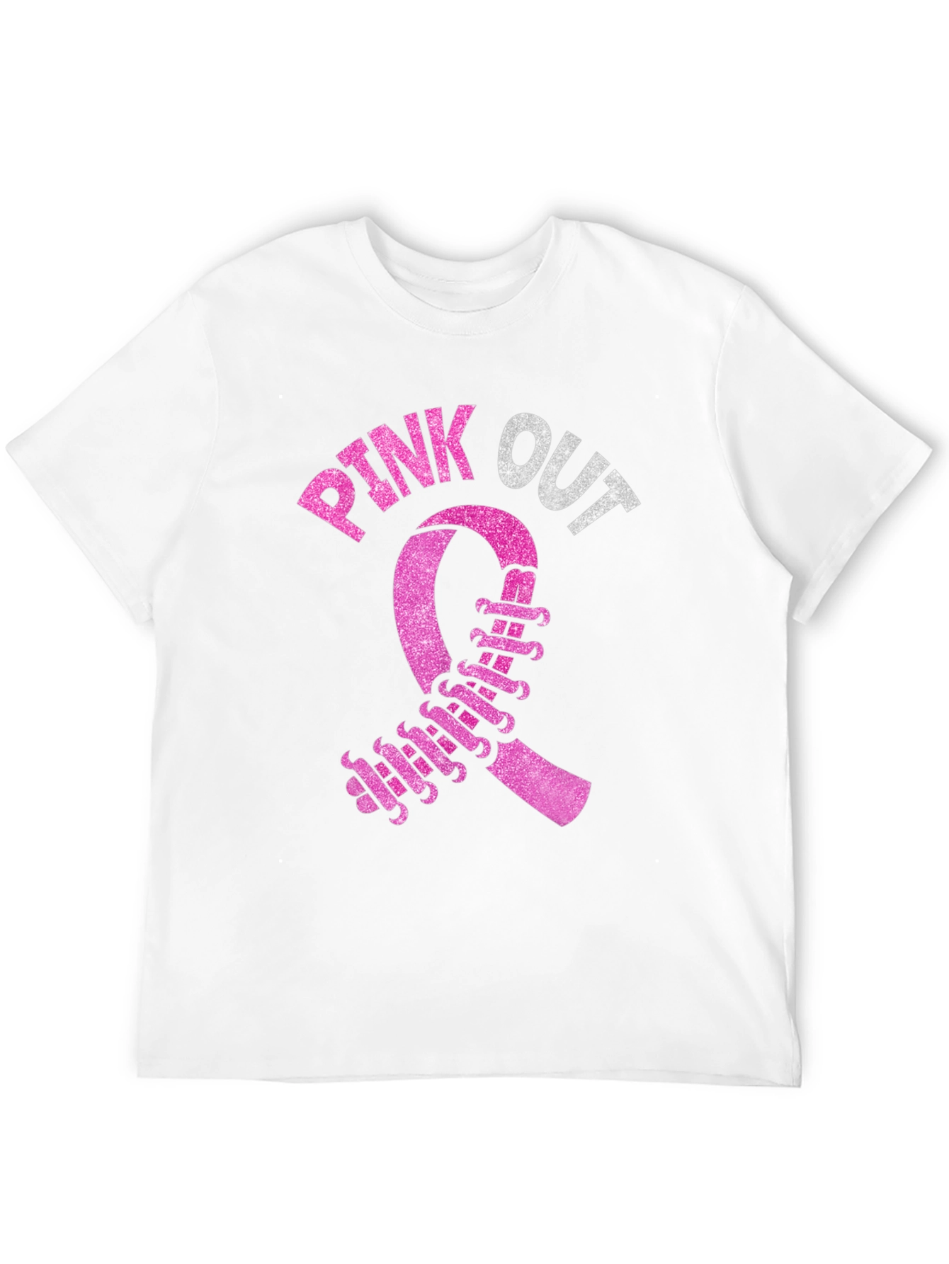 Pink Out Ribbon T-Shirt for Breast Cancer Awareness