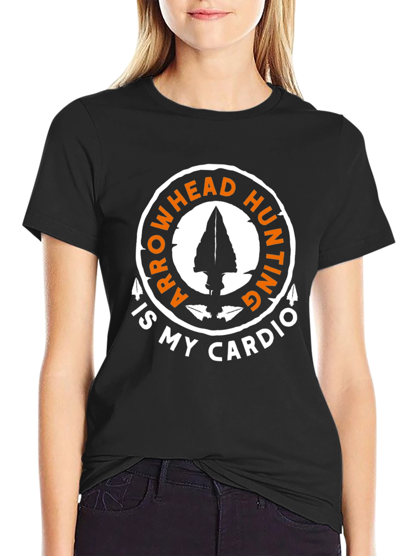 Arrowhead Hunting Cardio T-Shirt - Black