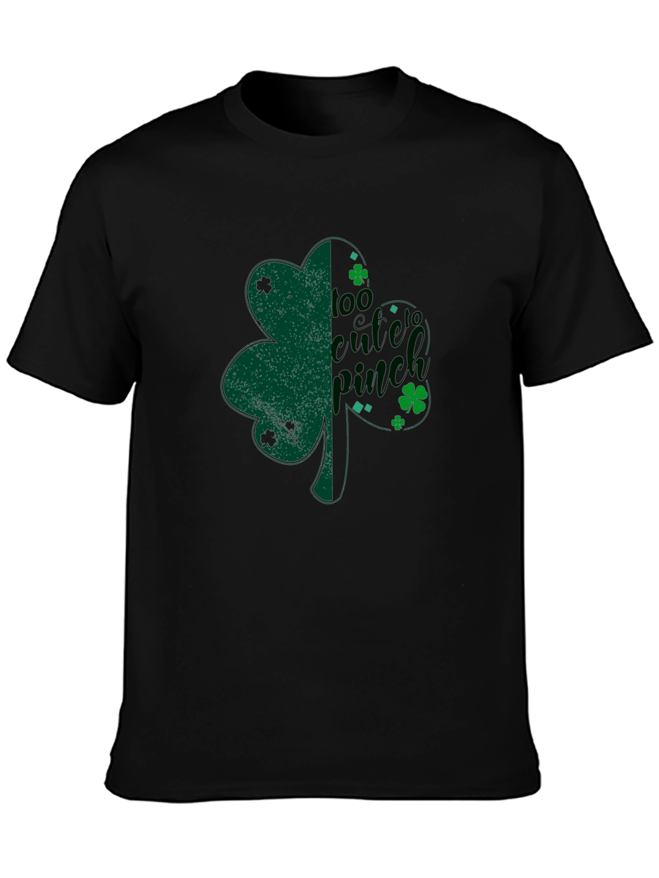 Too Cute To Pinch St. Patricks Day Clover T-Shirt
