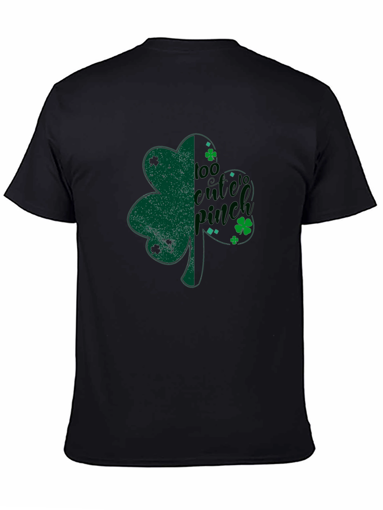 Too Cute To Pinch St. Patricks Day Clover T-Shirt