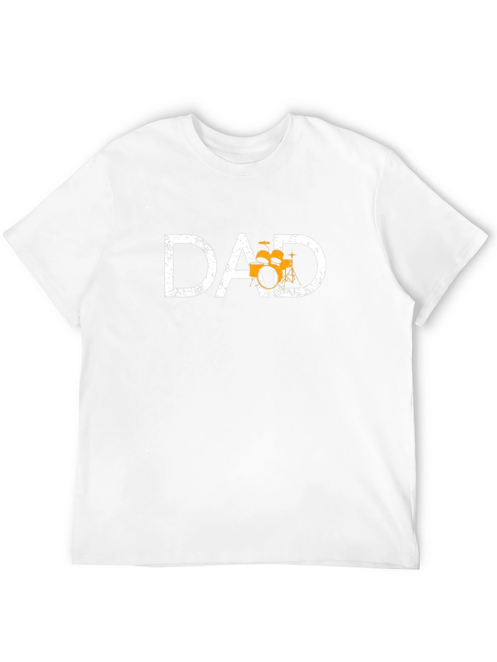 Dad Drum Set Graphic Tee - Musician Father T-Shirt