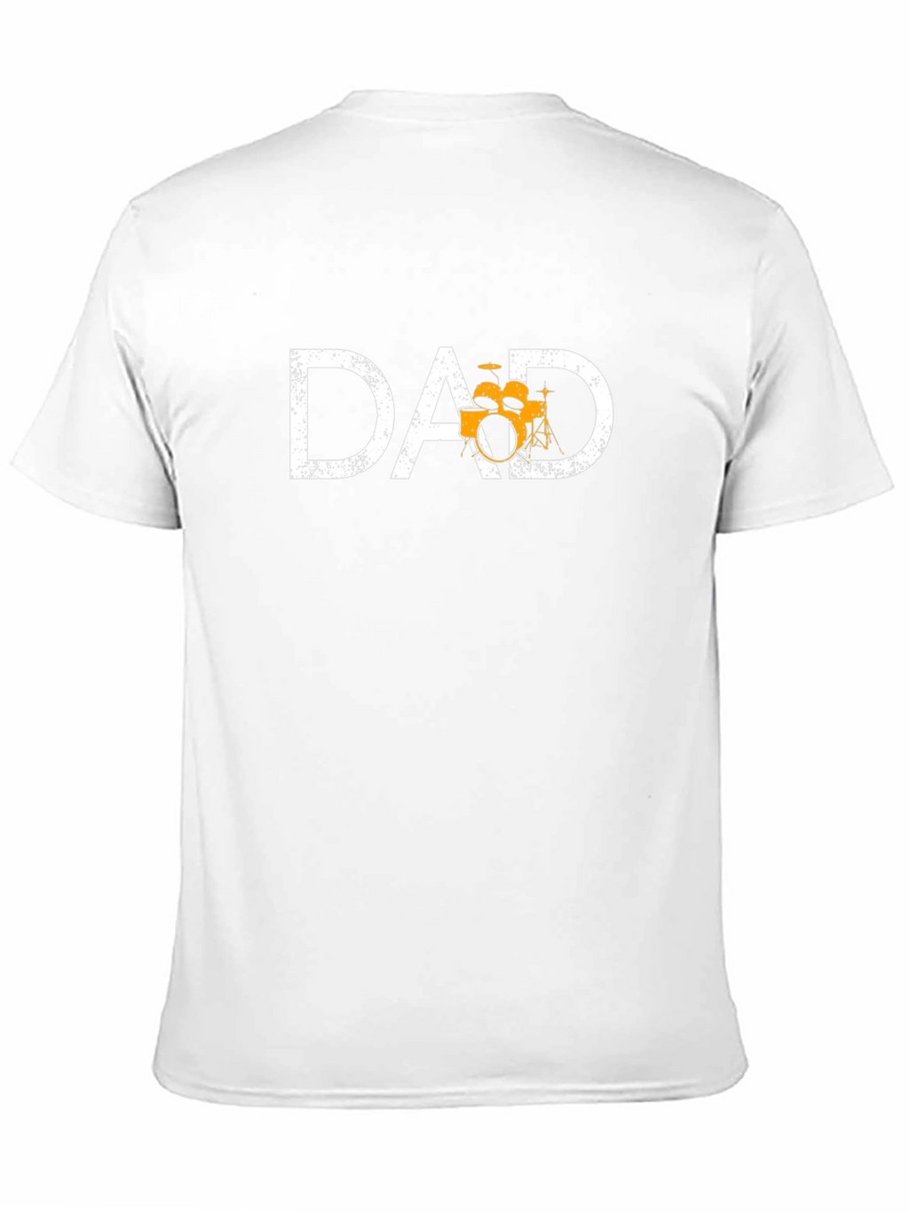 Dad Drum Set Graphic Tee - Musician Father T-Shirt