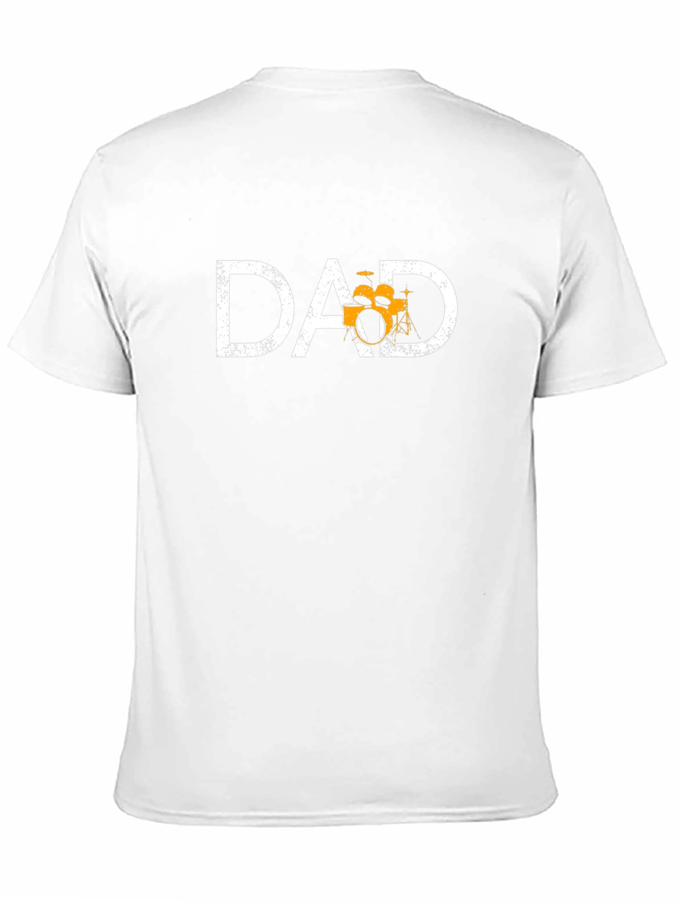 Dad Drum Set Graphic Tee - Musician Father T-Shirt