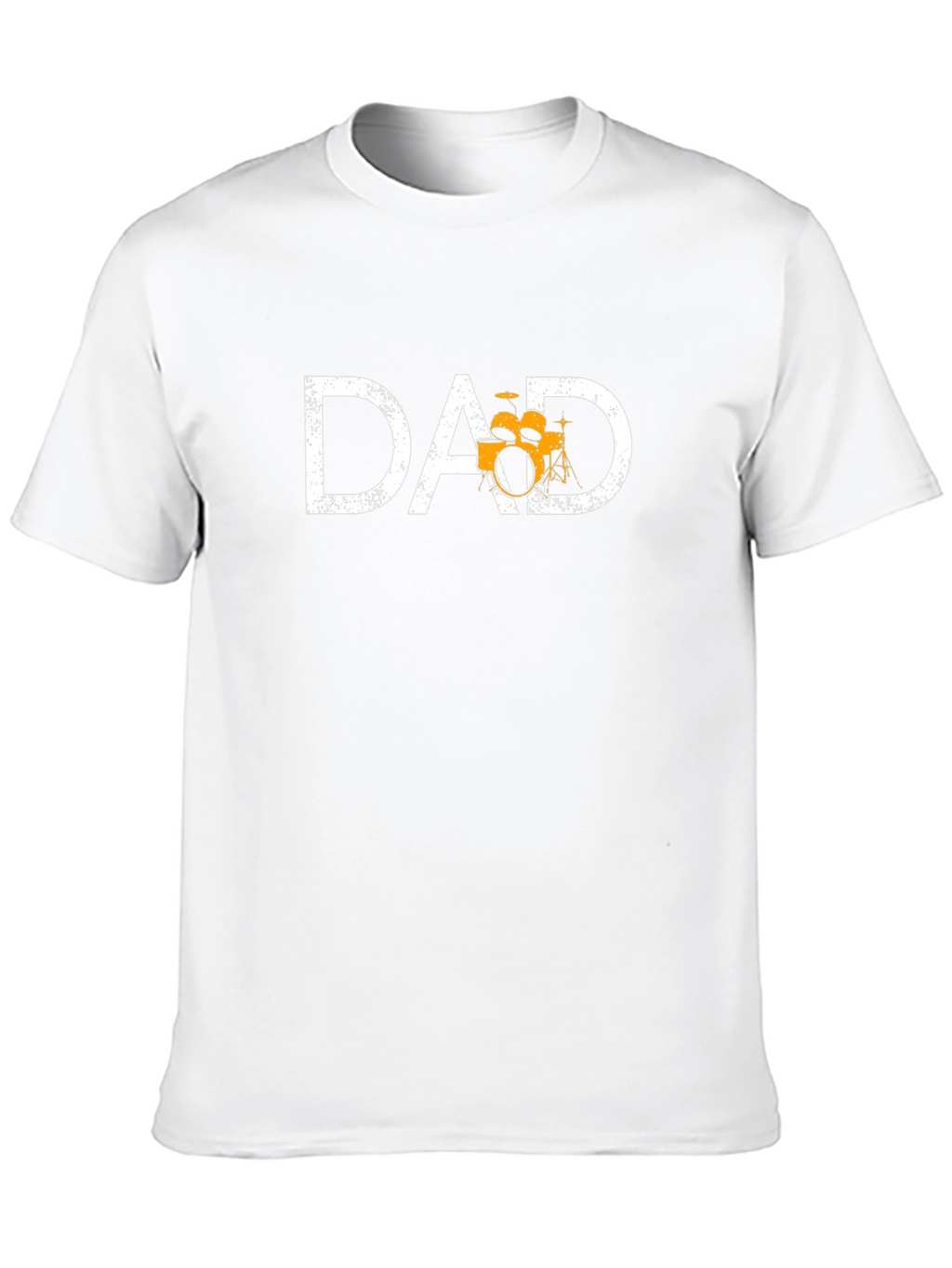 Dad Drum Set Graphic Tee - Musician Father T-Shirt