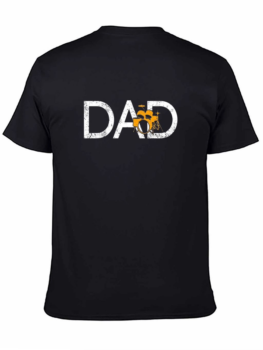 Dad Drum Set Graphic Tee - Musician Father T-Shirt