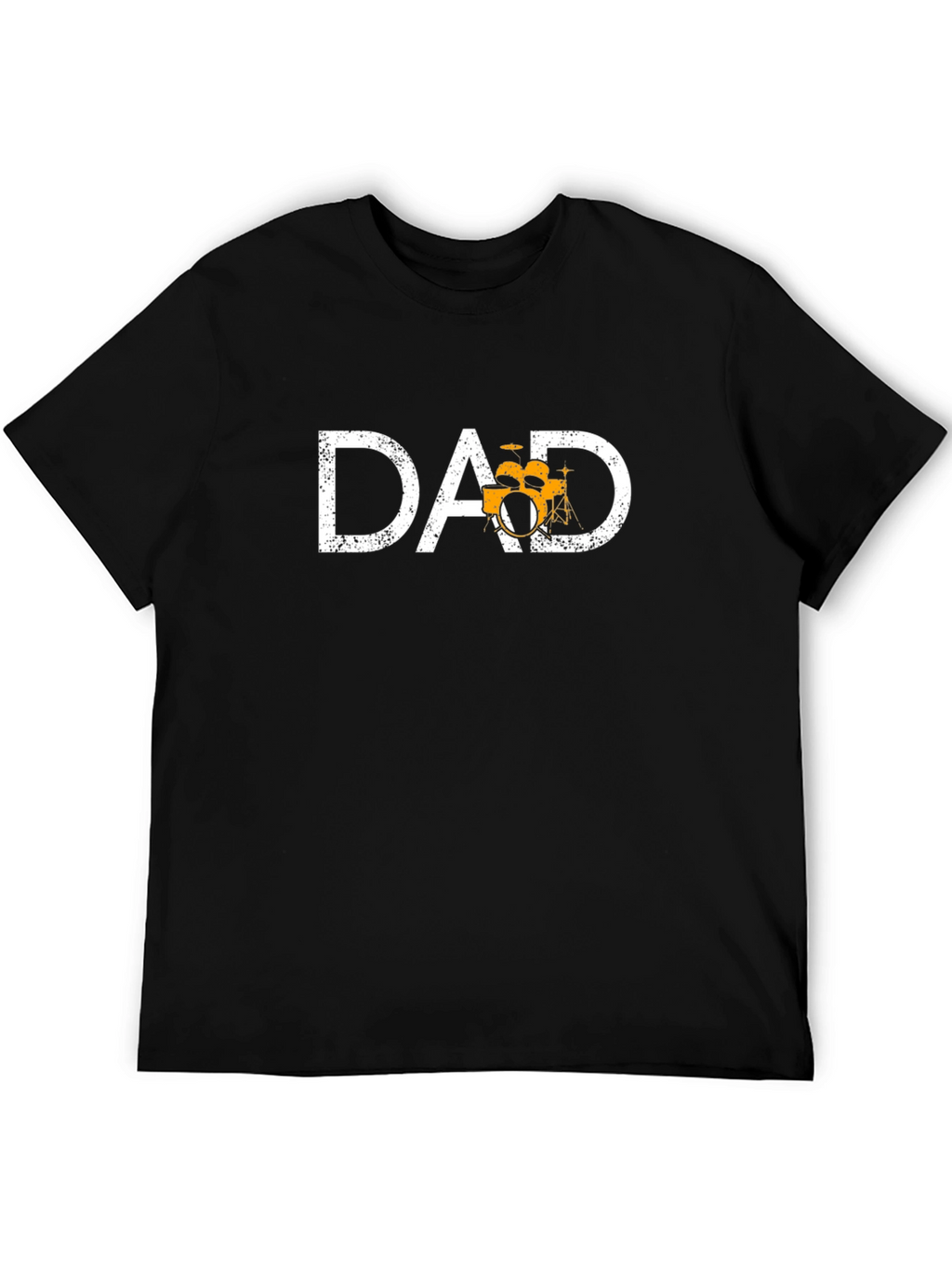 Dad Drum Set Graphic Tee - Musician Father T-Shirt