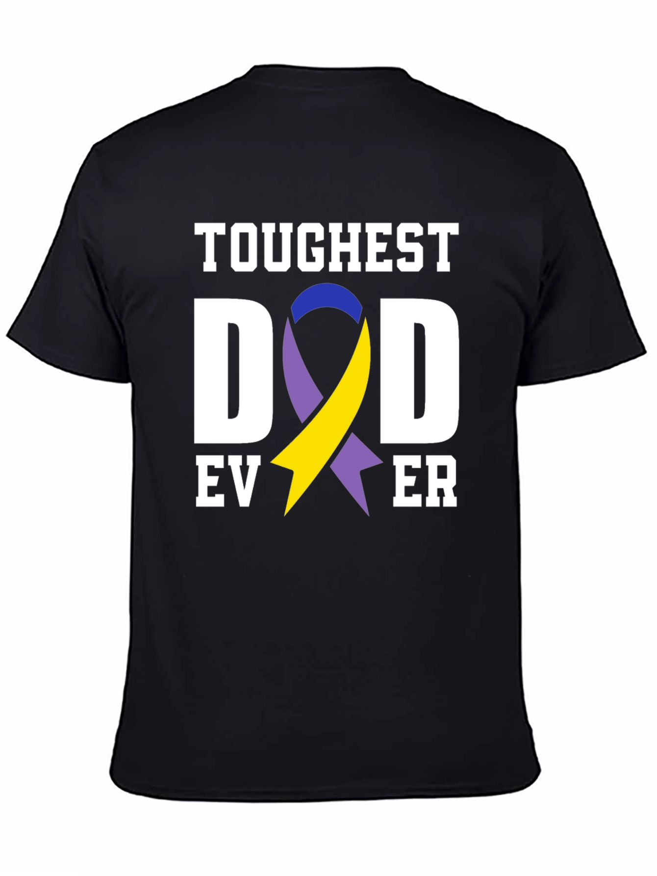 Toughest Dad Ever T-Shirt Down Syndrome Awareness