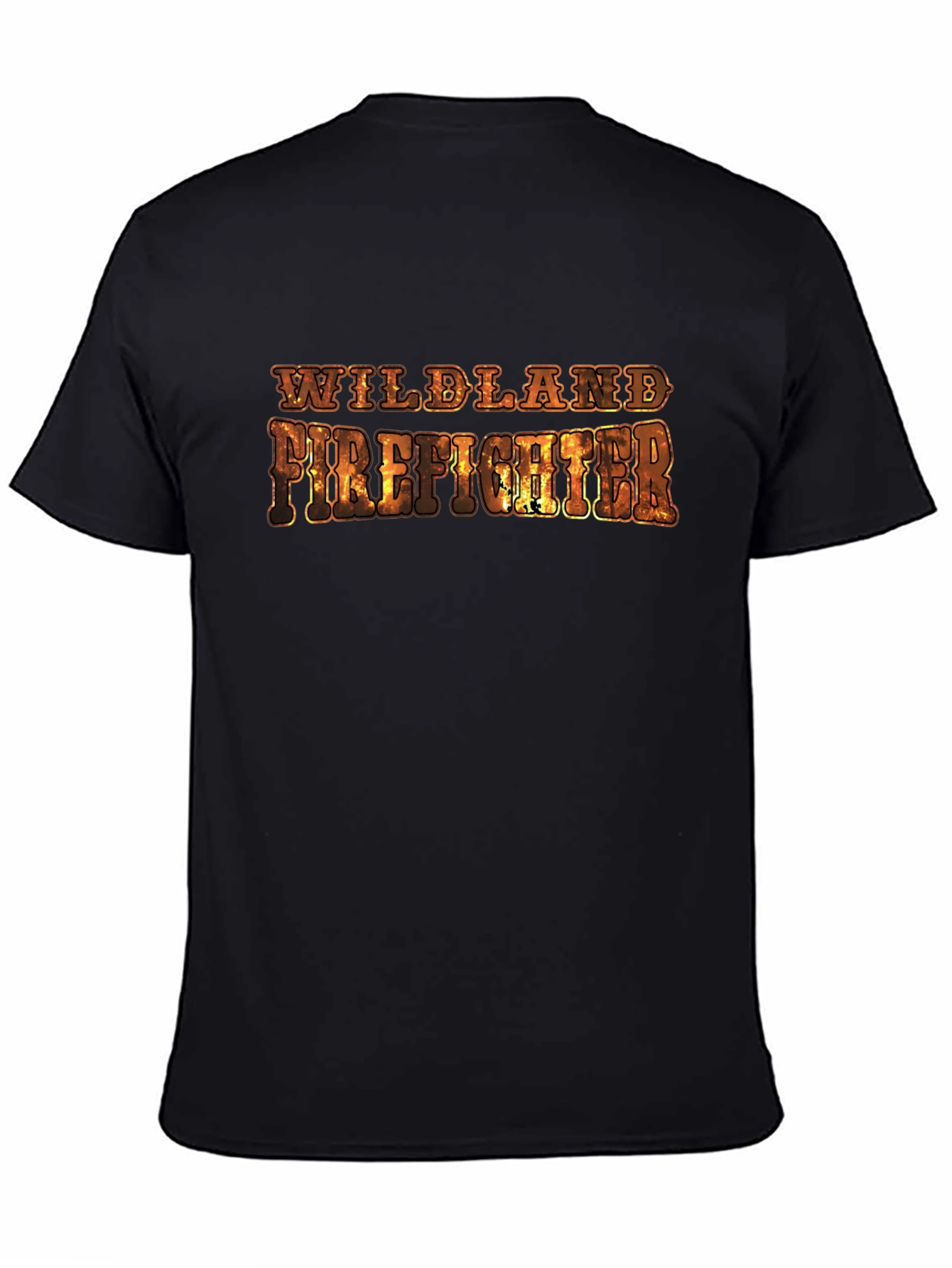 Wildland Firefighter Graphic Tee - Black