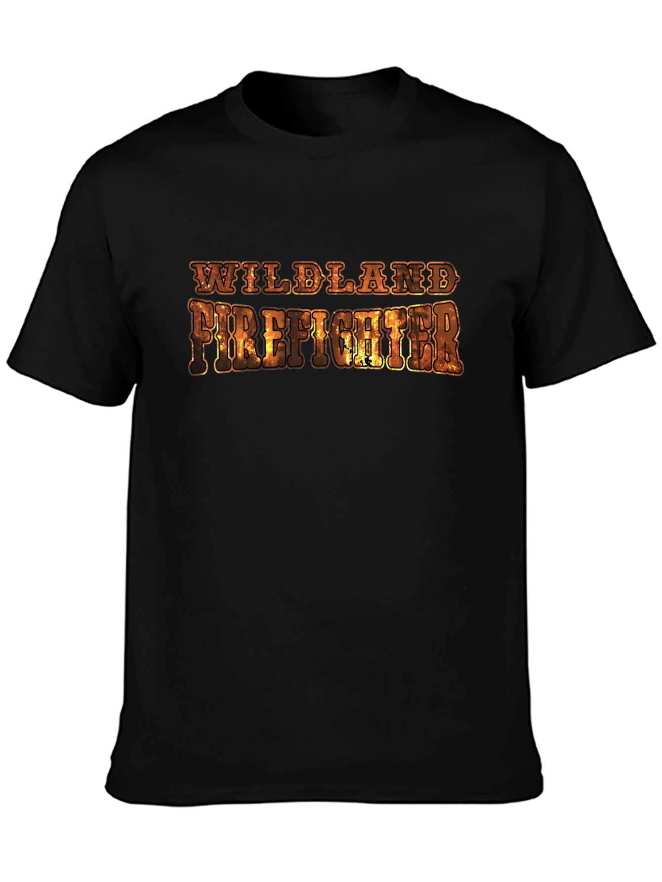 Wildland Firefighter Graphic Tee - Black