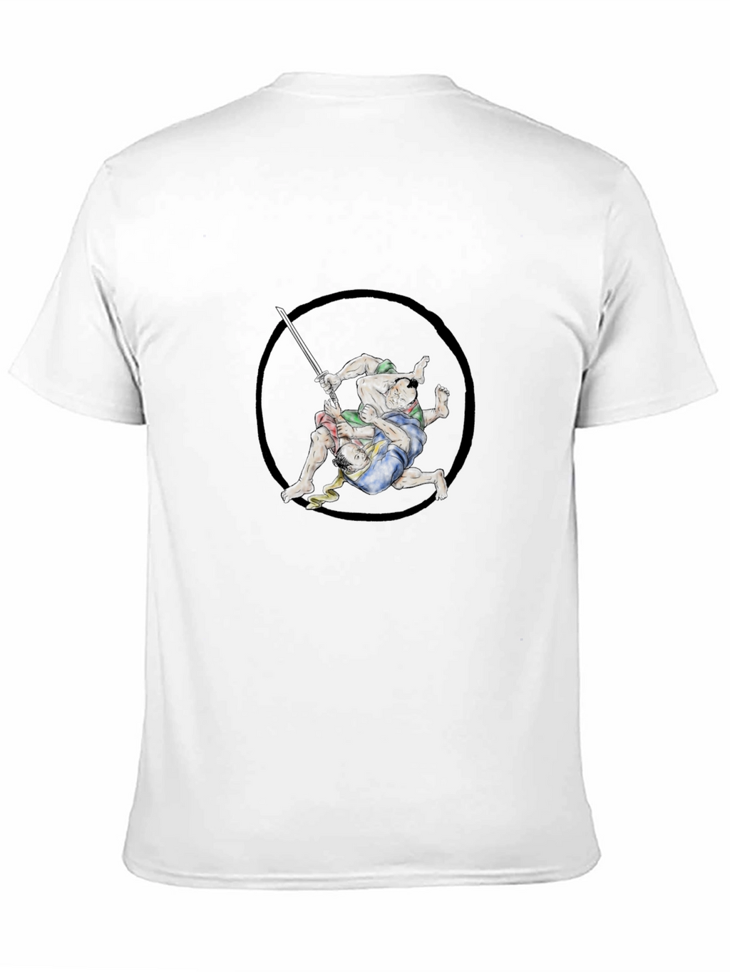 Wrestling Graphic Black Tee