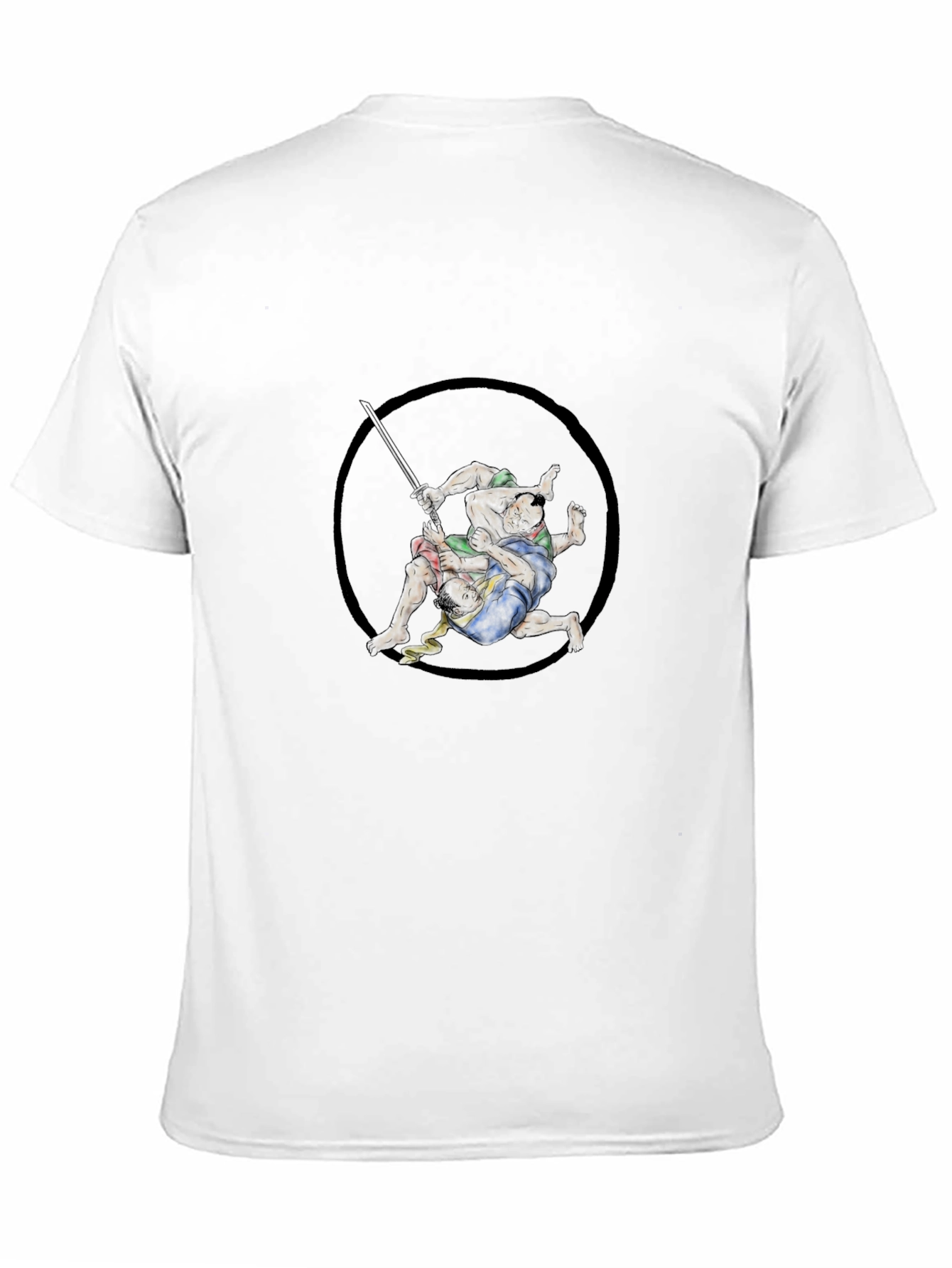 Wrestling Graphic Black Tee