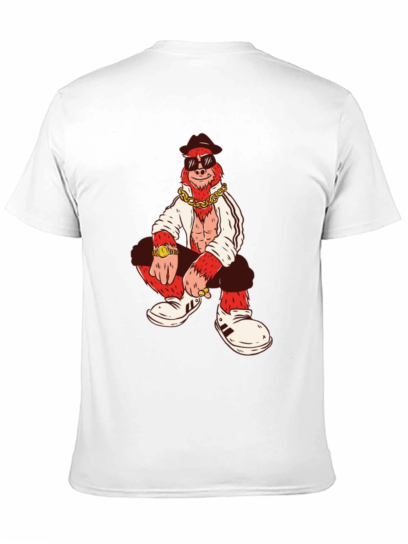 Cool Gorilla Graphic Tee - Black