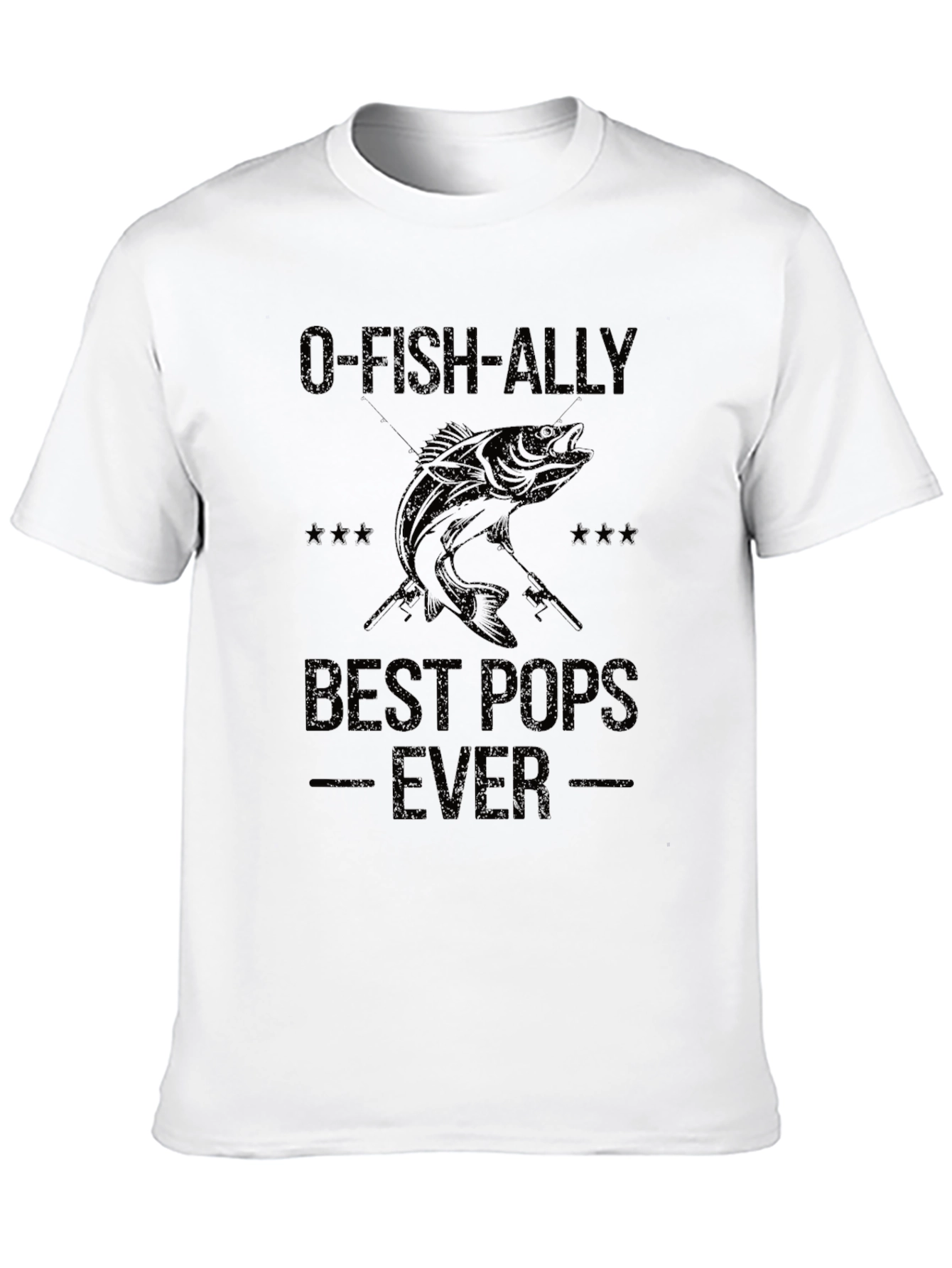 O-FISH-ALLY Best Pops Ever T-Shirt
