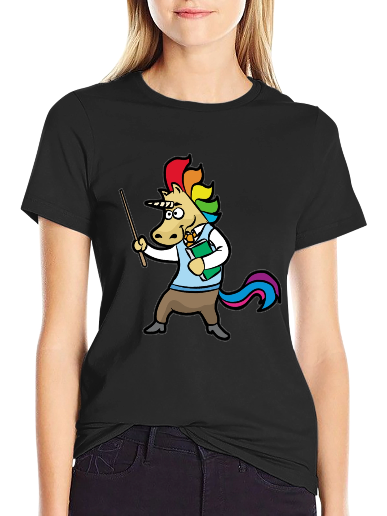Unicorn Teacher T-Shirt - Back to School Style