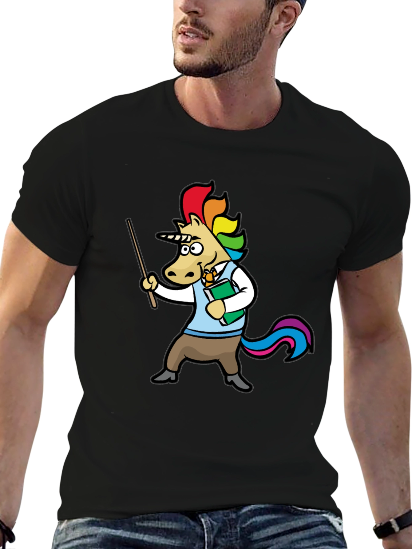 Unicorn Teacher T-Shirt - Back to School Style