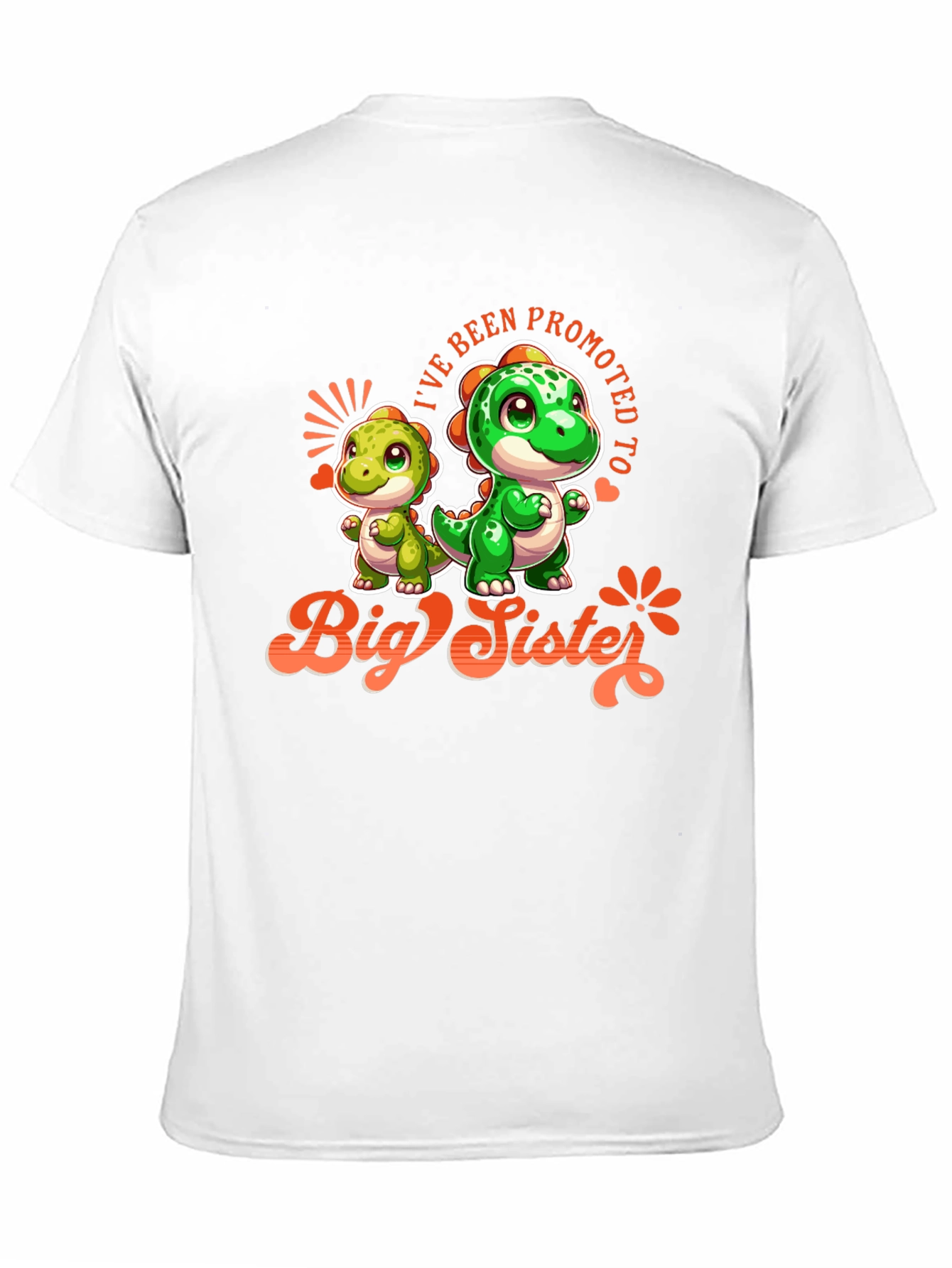 Big Sister Dinosaur T-Shirt