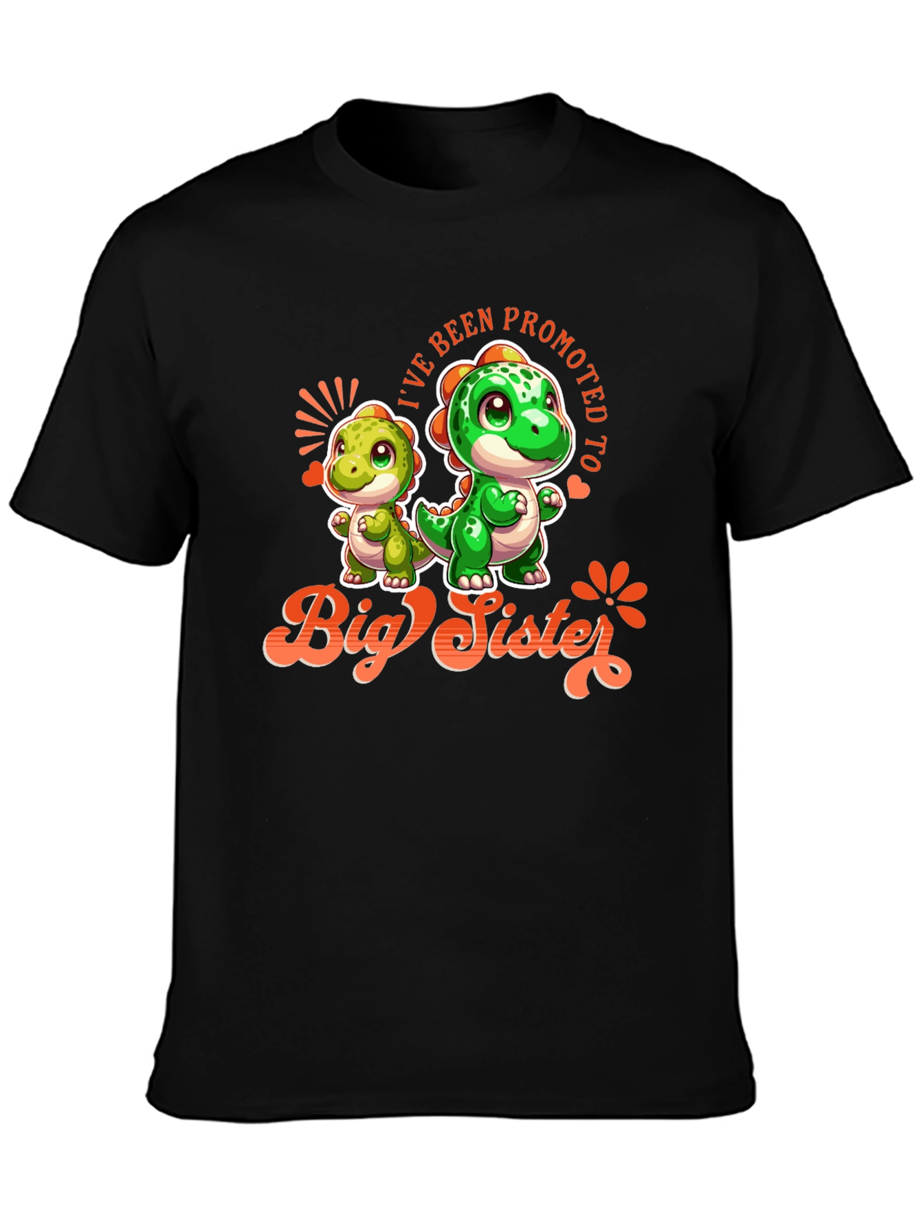 Big Sister Dinosaur T-Shirt