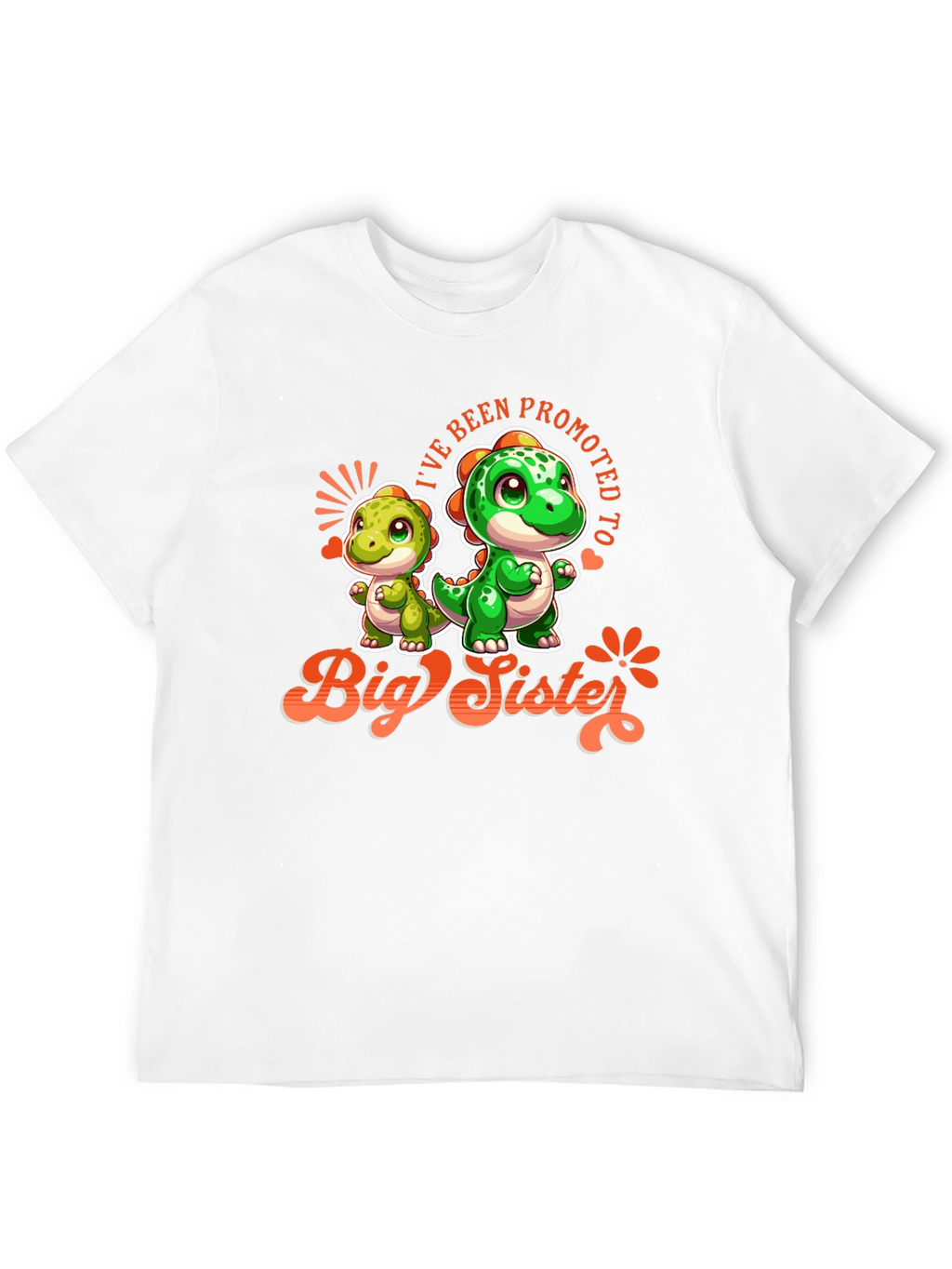 Big Sister Dinosaur T-Shirt