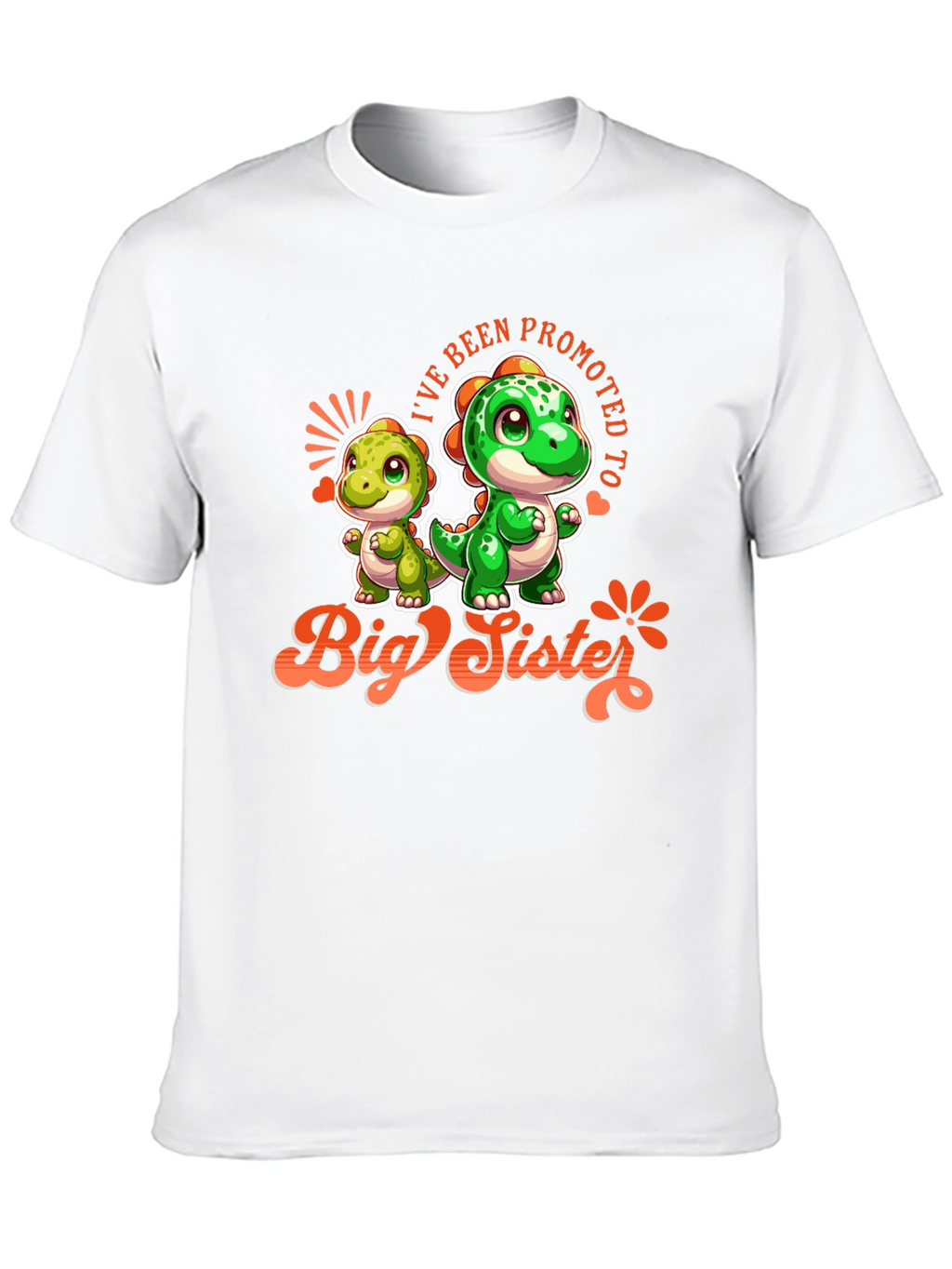 Big Sister Dinosaur T-Shirt