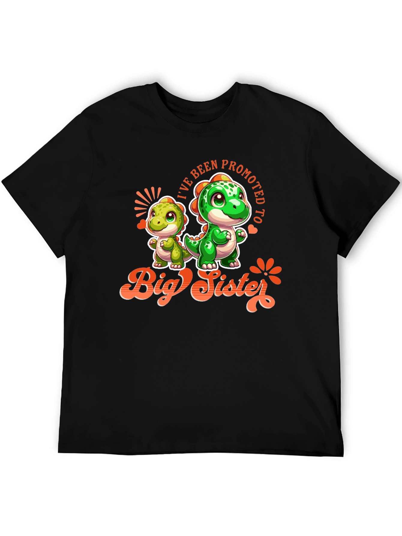 Big Sister Dinosaur T-Shirt