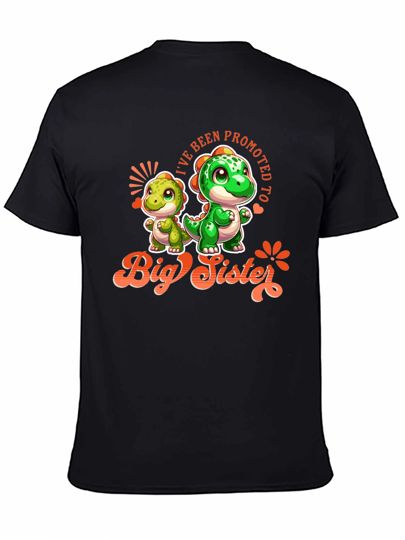 Big Sister Dinosaur T-Shirt