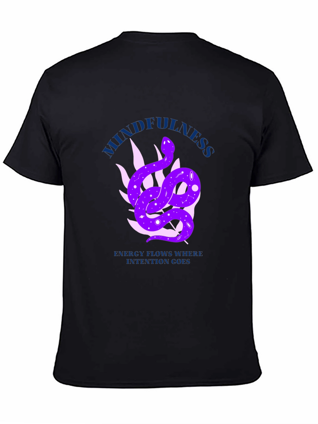 Mindfulness Snake Graphic Tee - Energy Flow