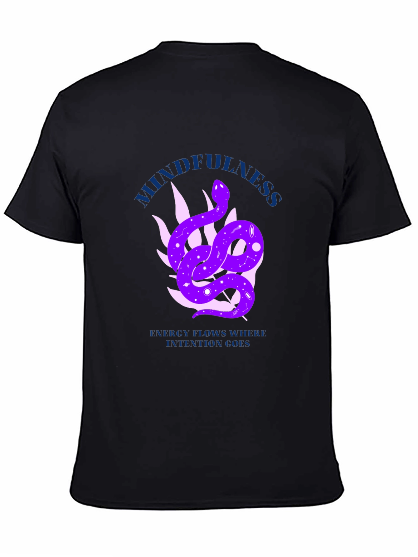 Mindfulness Snake Graphic Tee - Energy Flow