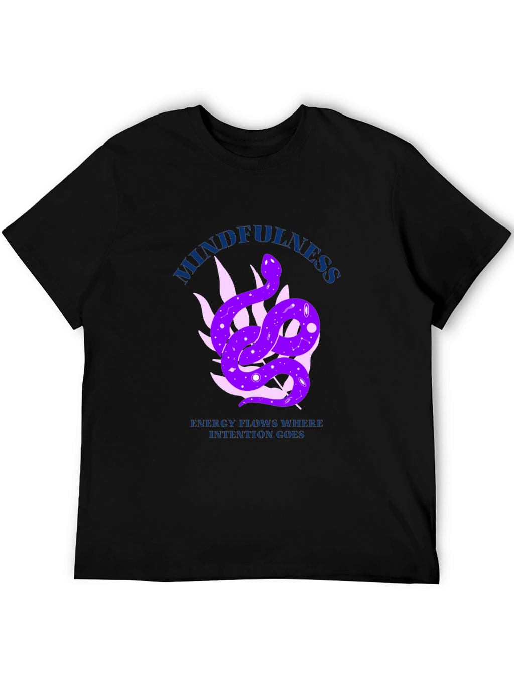 Mindfulness Snake Graphic Tee - Energy Flow