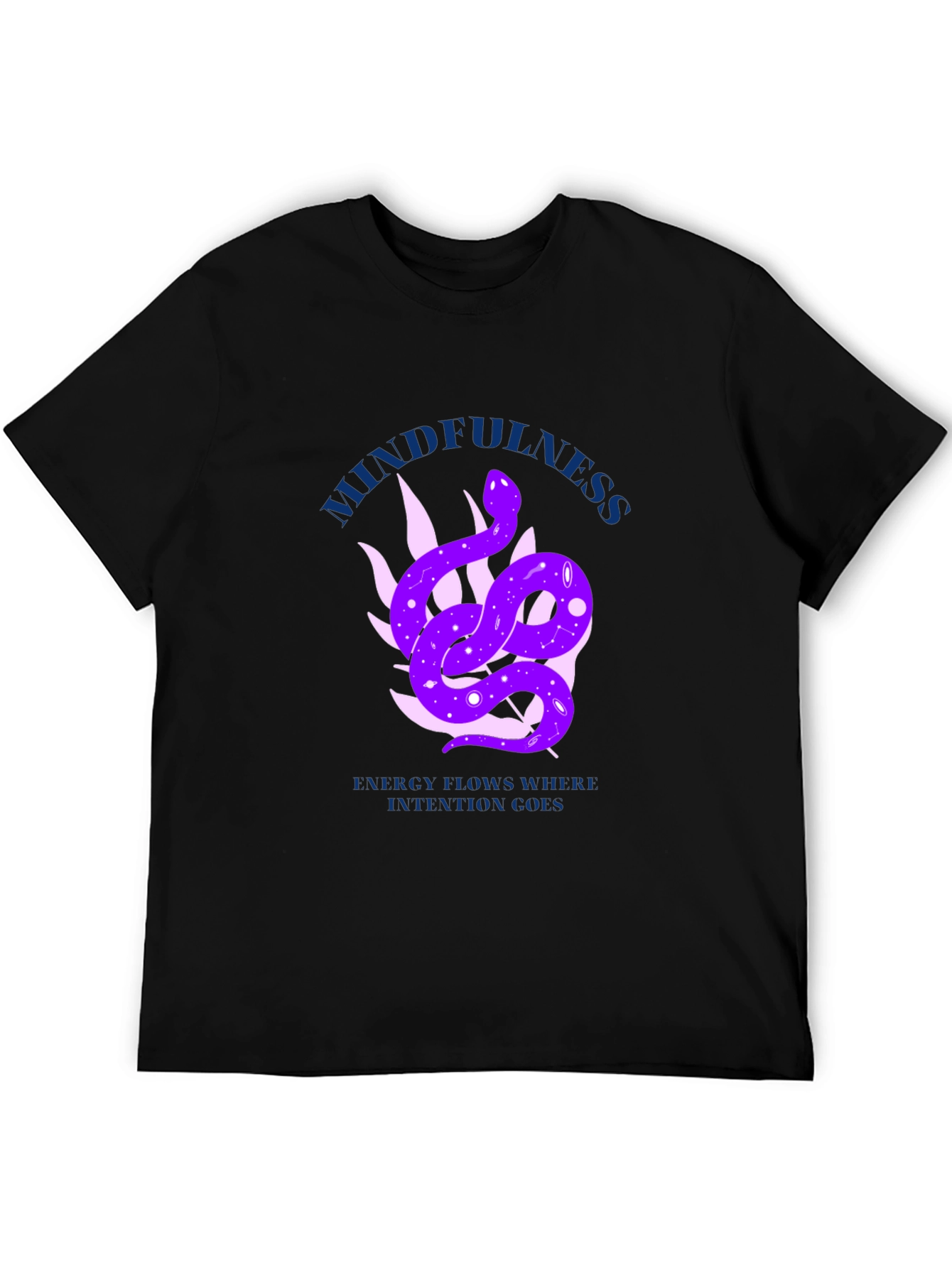 Mindfulness Snake Graphic Tee - Energy Flow
