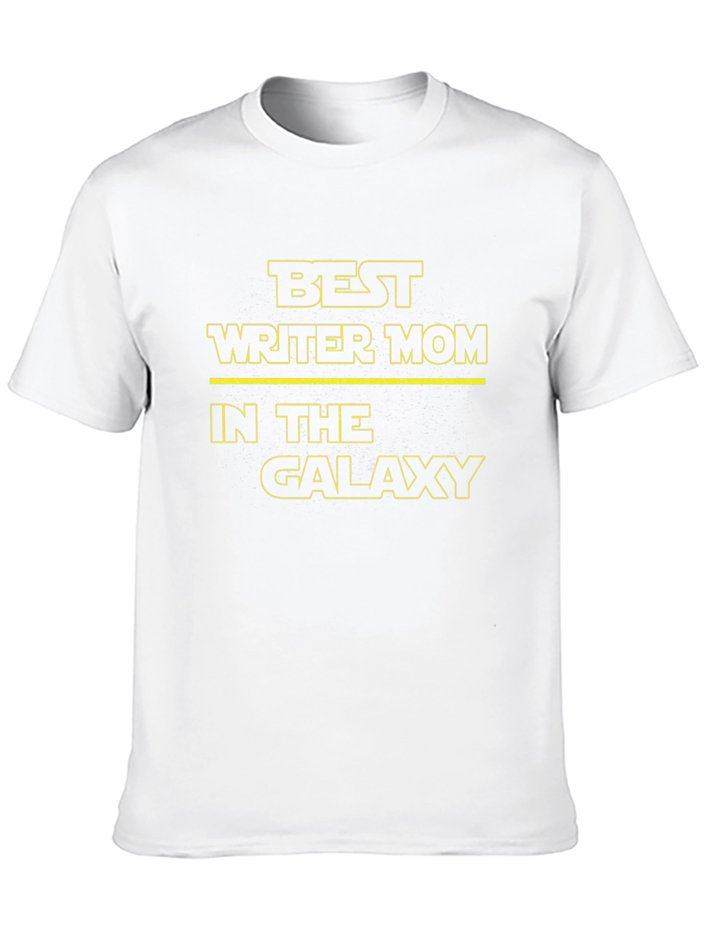 Best Writer Mom Galaxy Black T-Shirt
