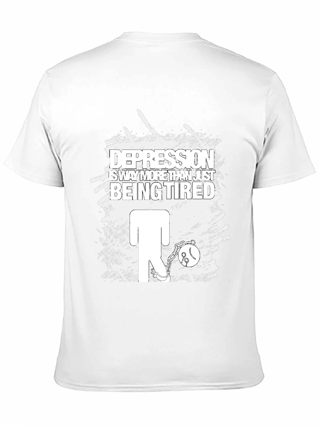 Depression Awareness Graphic Tee - Black
