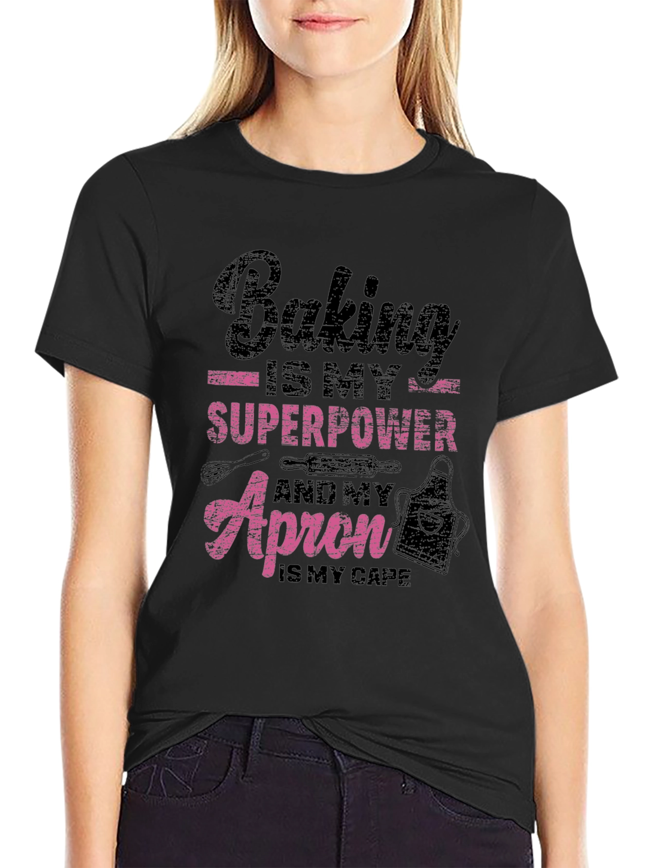 Baking is My Superpower Graphic Tee