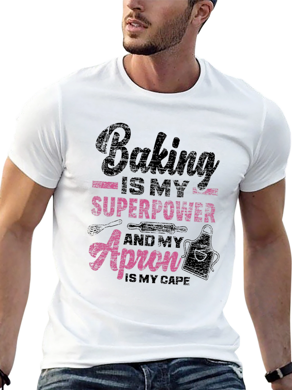 Baking is My Superpower Graphic Tee