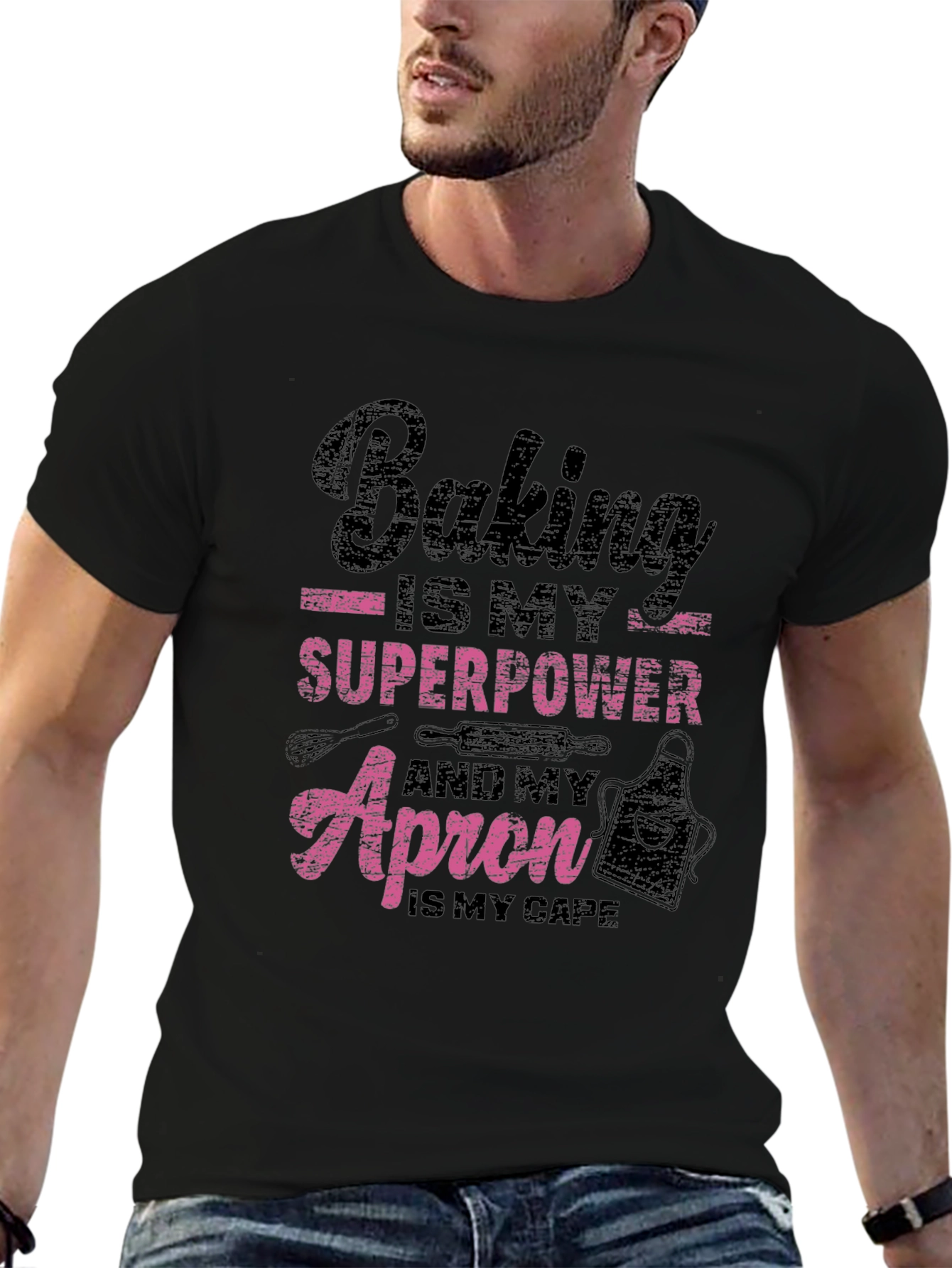 Baking is My Superpower Graphic Tee