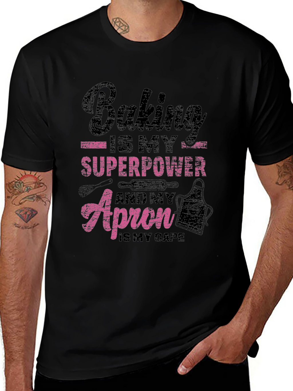Baking is My Superpower Graphic Tee