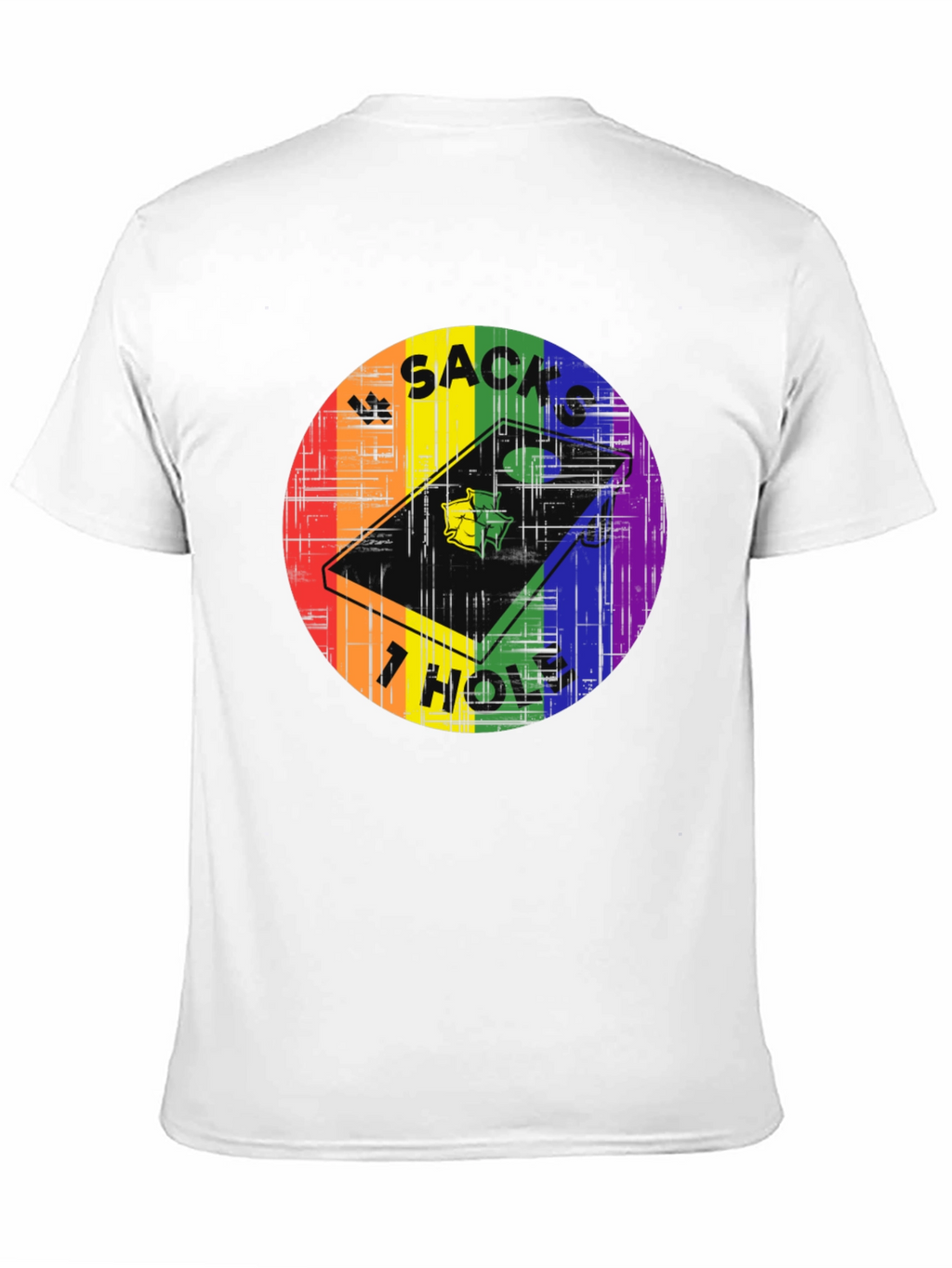 Sacks Hole Cornhole Pride T-Shirt