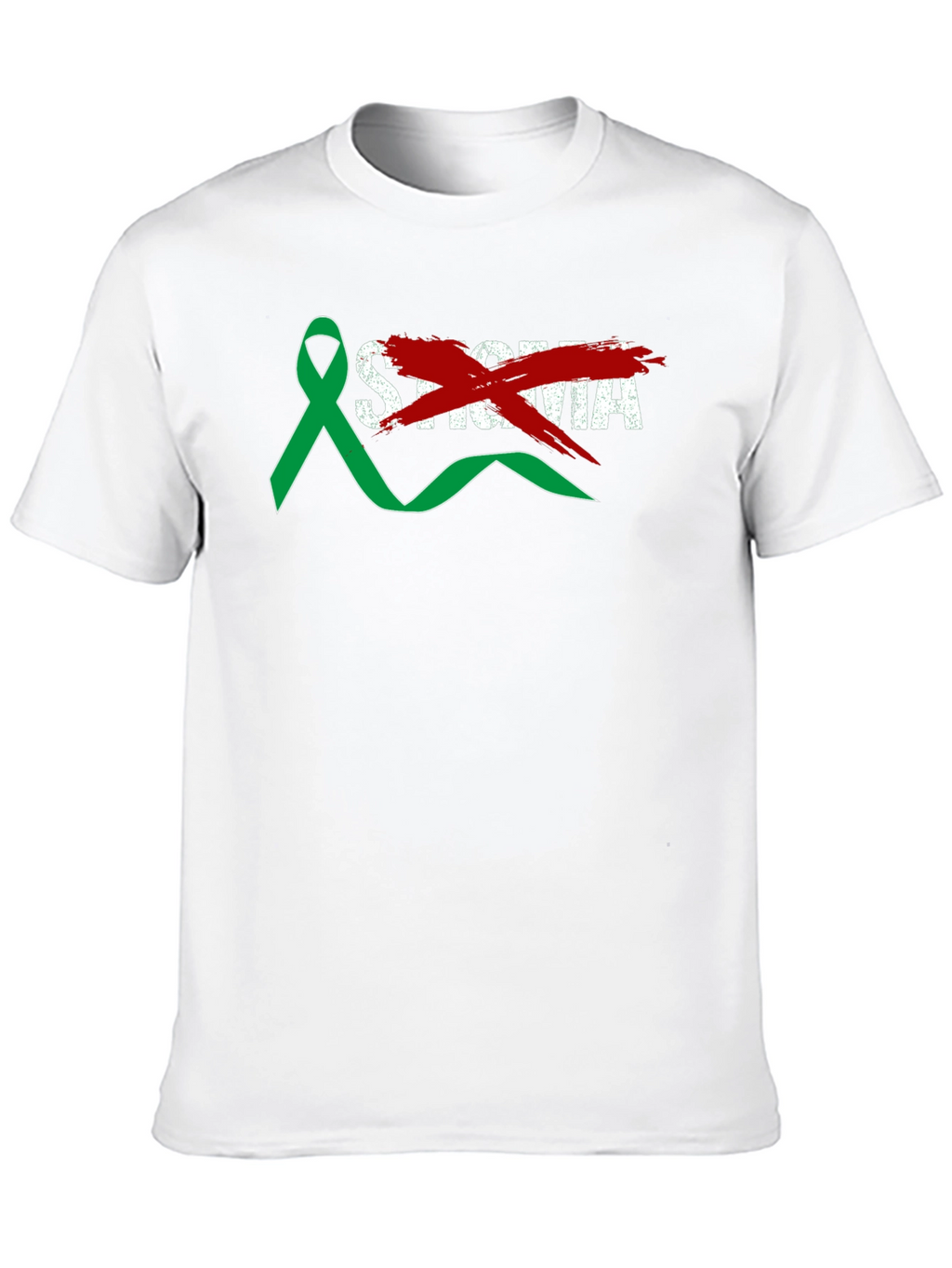 End Stigma Awareness Ribbon T-Shirt
