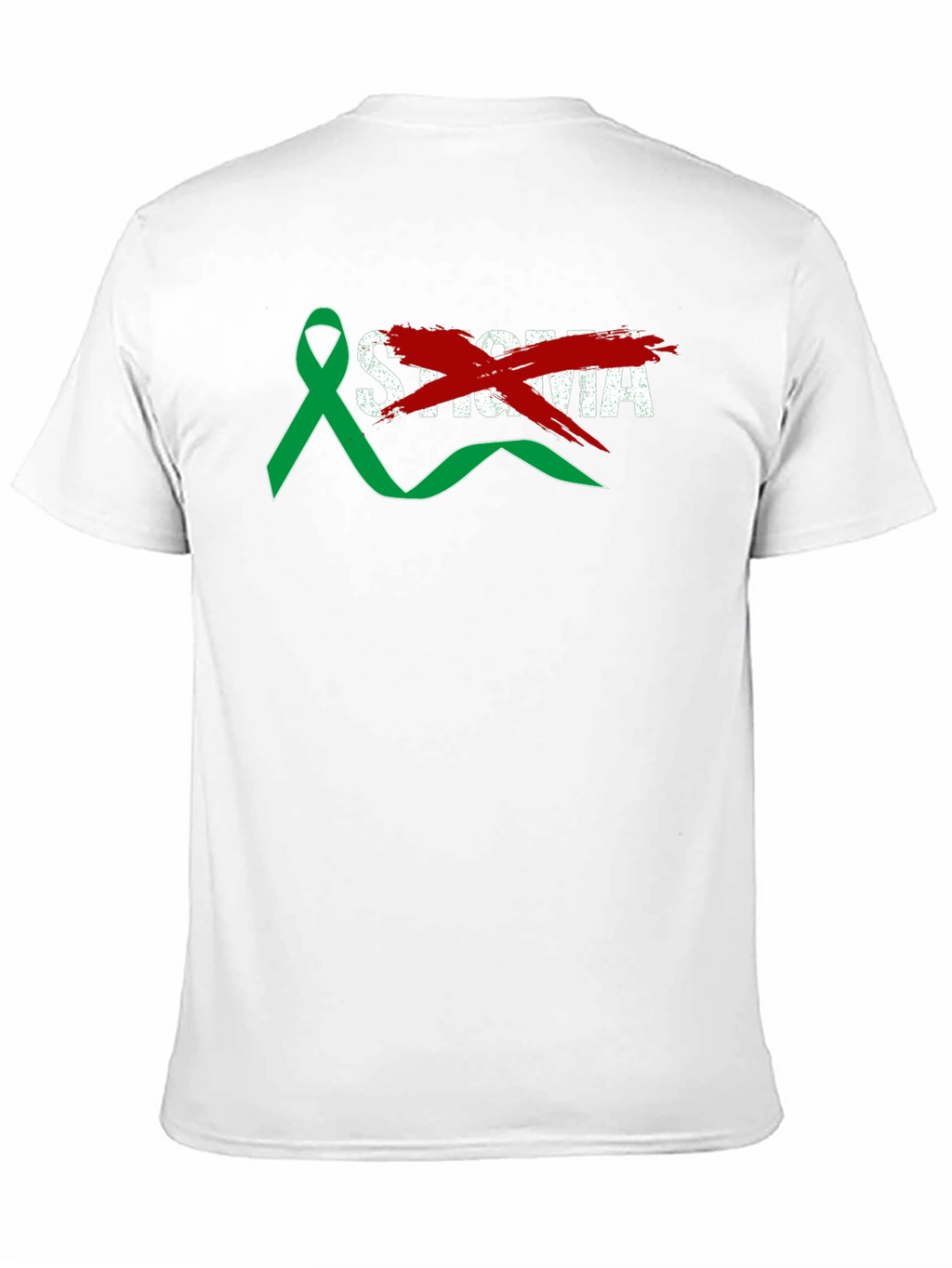 End Stigma Awareness Ribbon T-Shirt