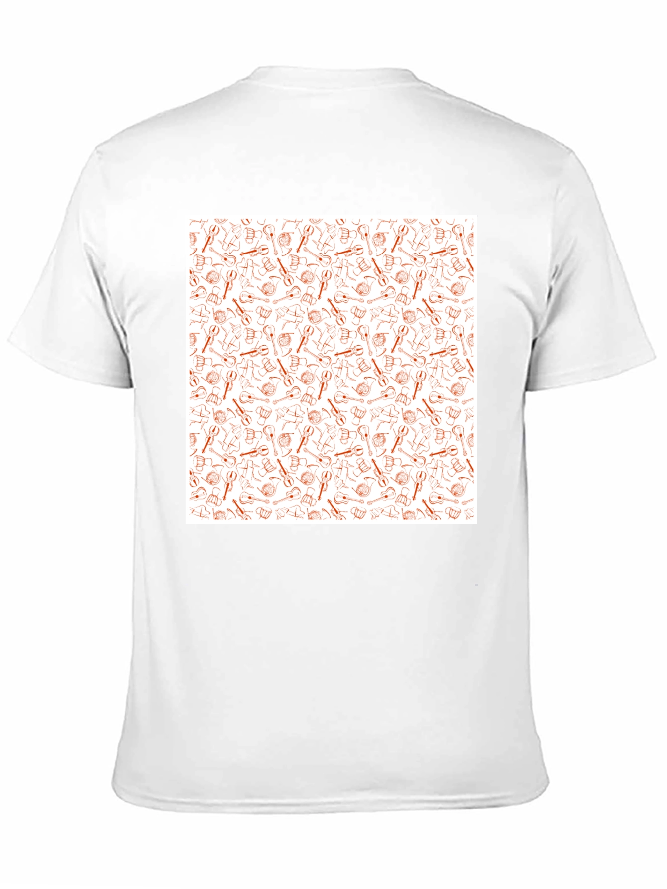 Tool Pattern Tee - Black