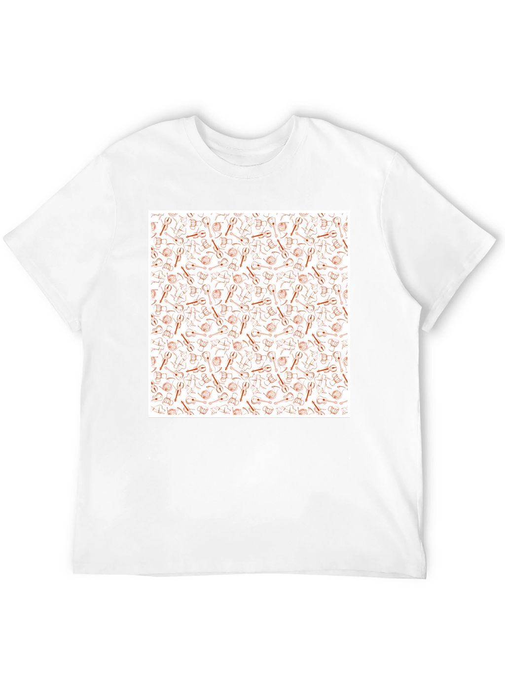 Tool Pattern Tee - Black