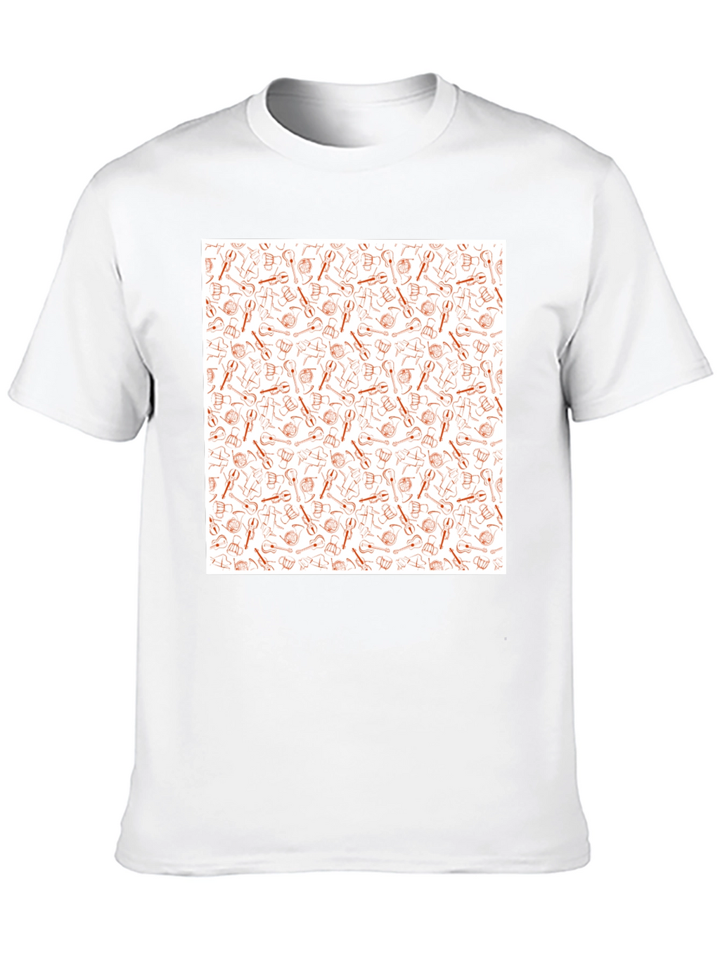 Tool Pattern Tee - Black