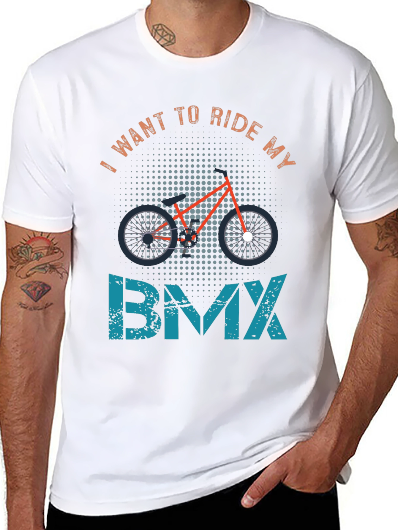 I Want to Ride My BMX T-Shirt