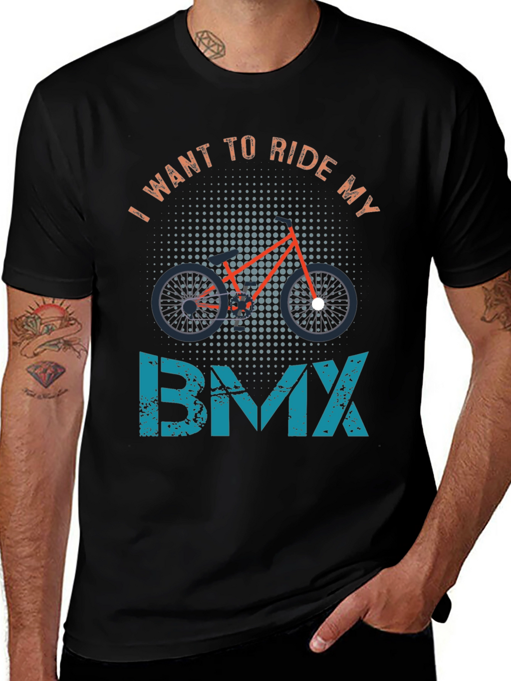 I Want to Ride My BMX T-Shirt