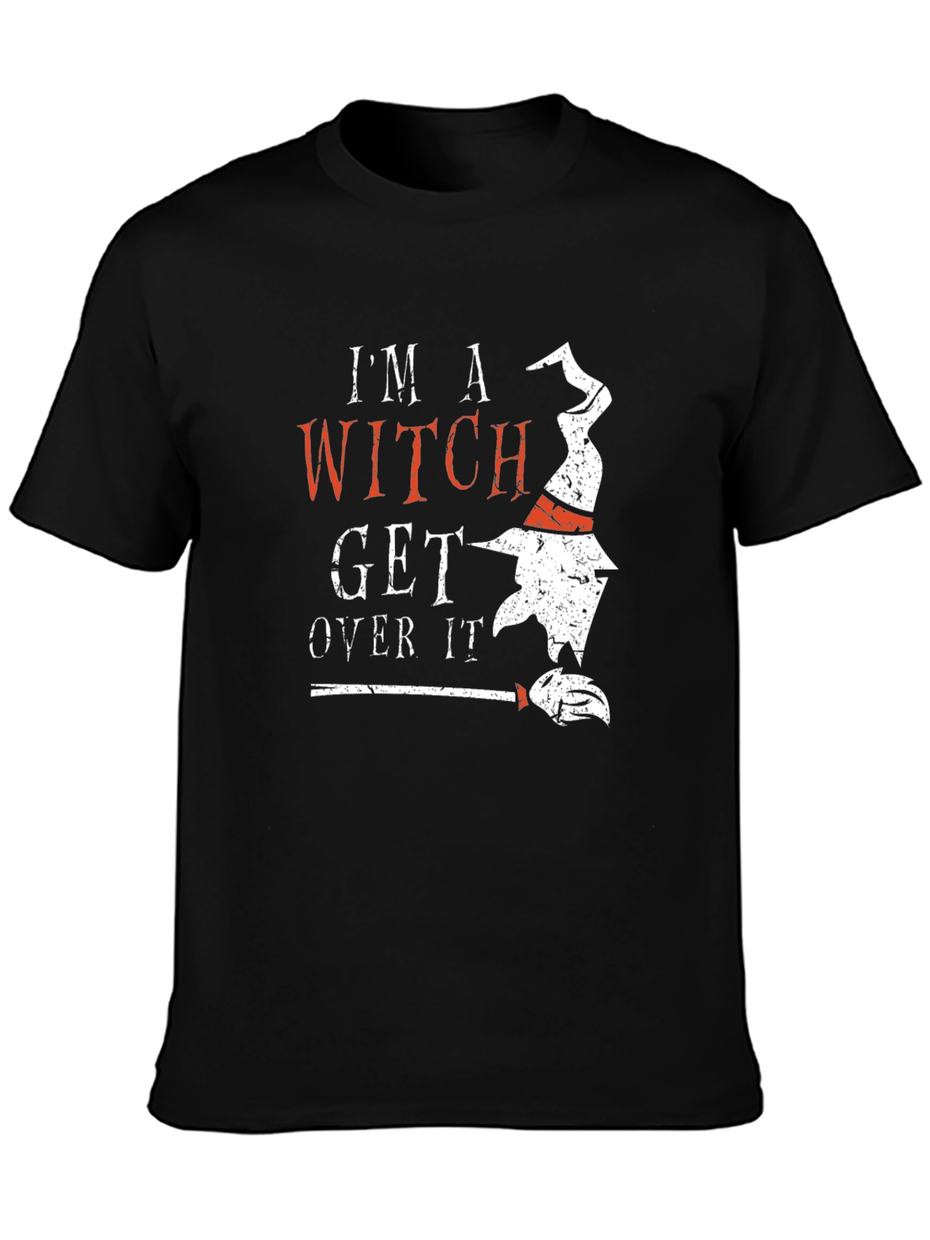 Witch Graphic Tee - Halloween T-Shirt