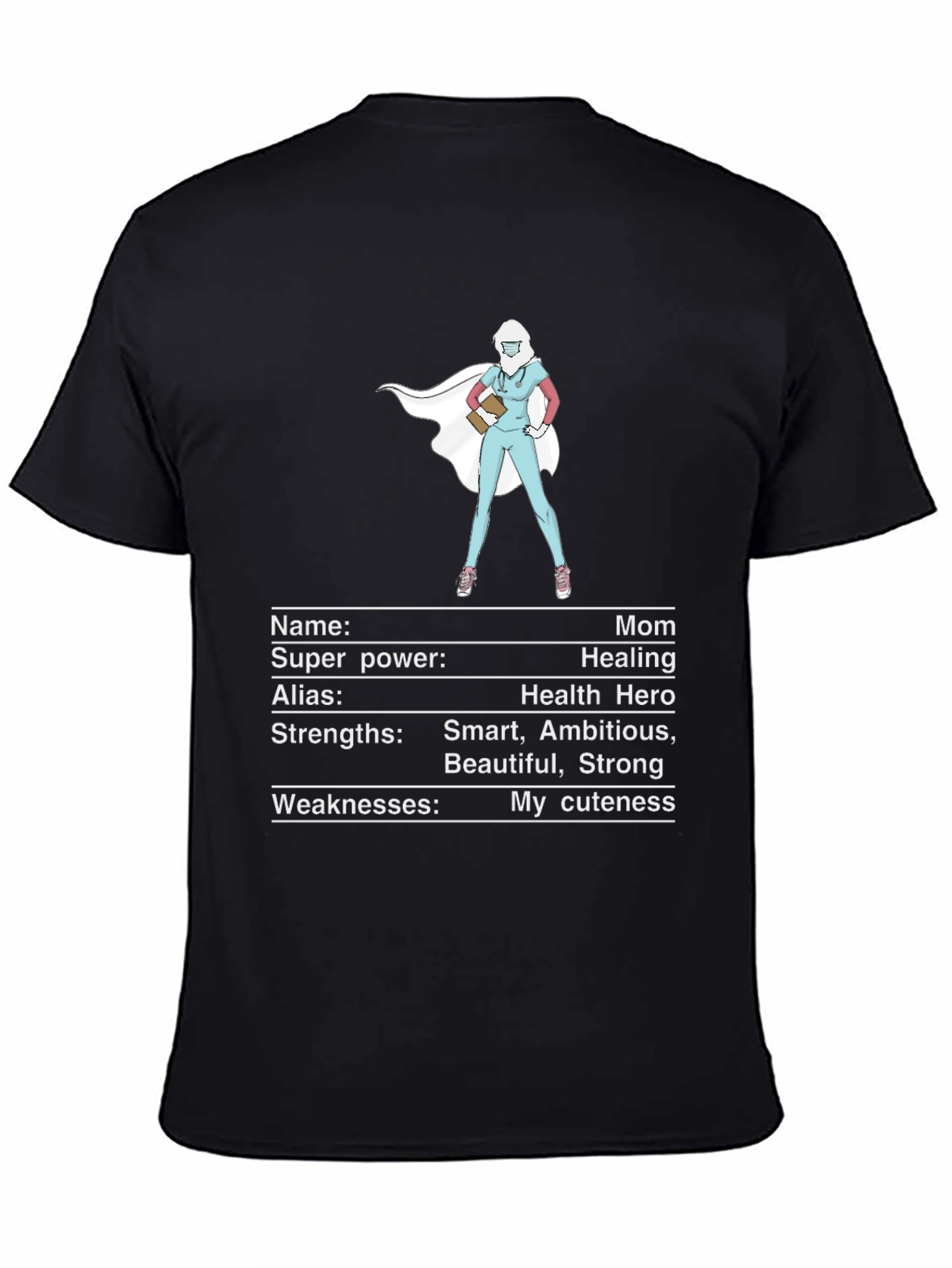 Mom Super Hero T-Shirt - Health Hero