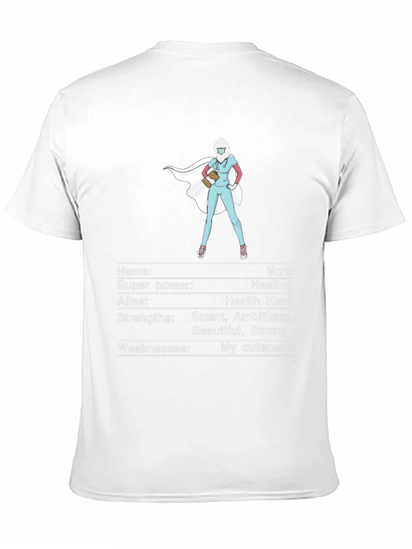 Mom Super Hero T-Shirt - Health Hero