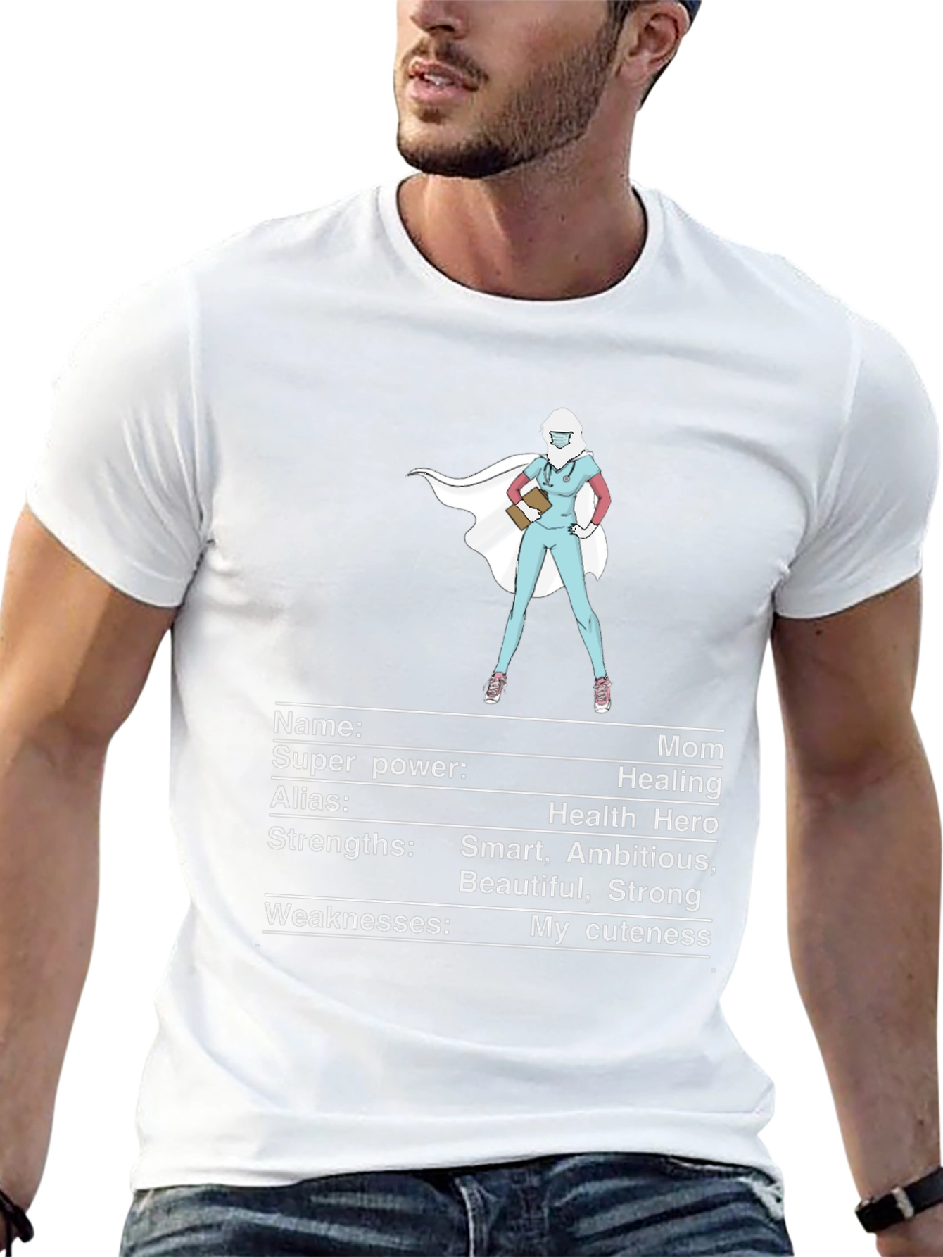 Mom Super Hero T-Shirt - Health Hero